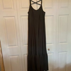 Olive Green Maxi Dress